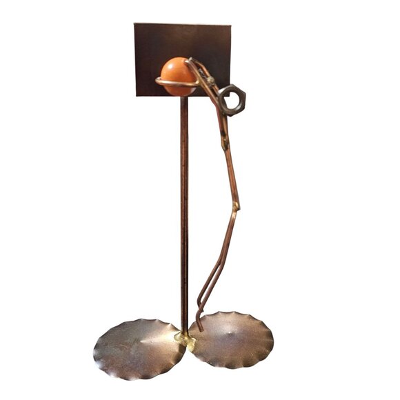 Rock Creek Metal Craft Handmade Metal Basketball Player Lay Up Dunking Figurine - Picture 3 of 8